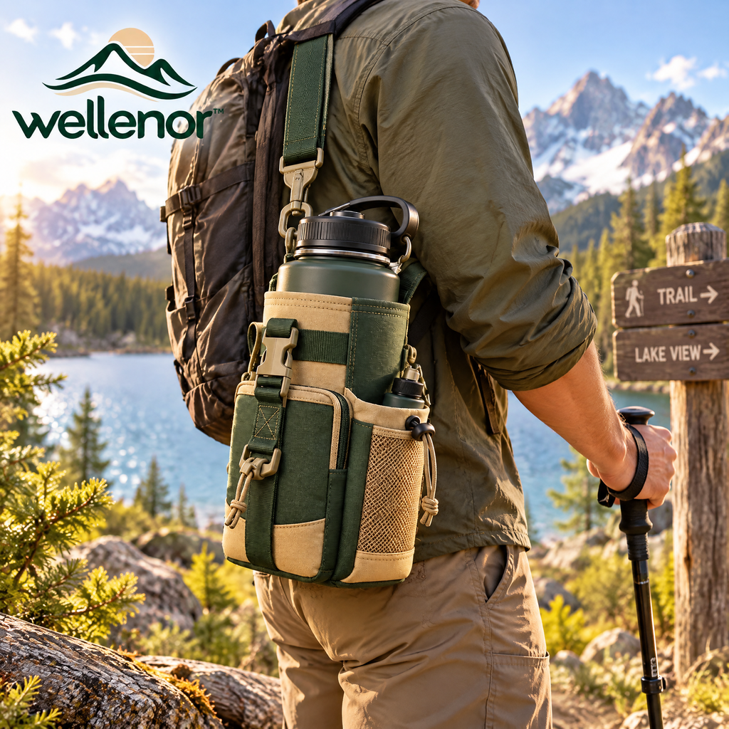 wellenor™ Portable Bottle Organizer