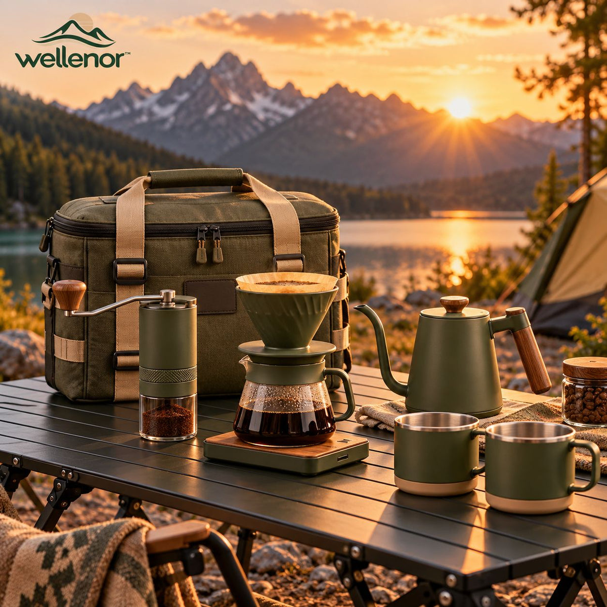 wellenor™ Outdoor Coffee Kit
