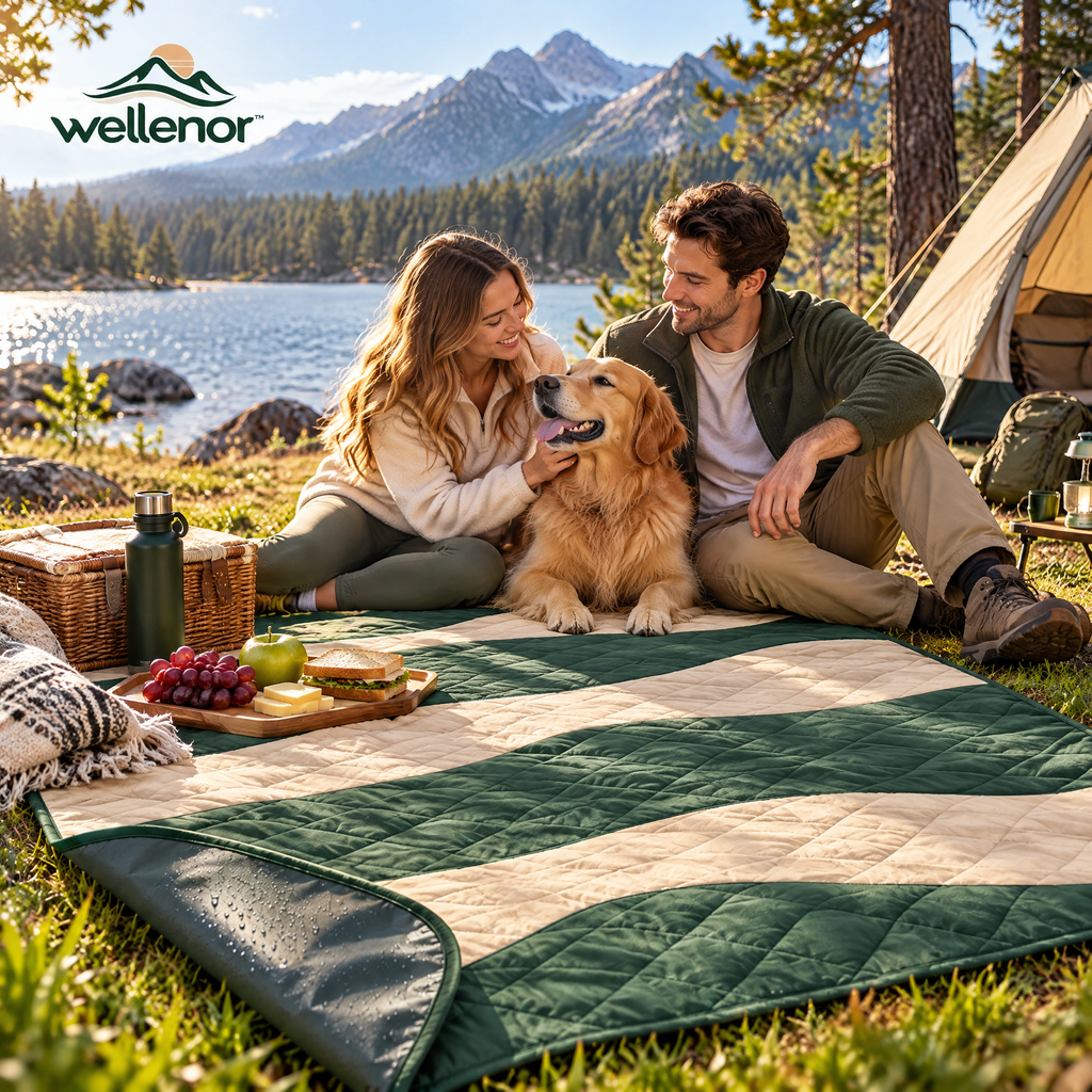 wellenor™ Waterproof Outdoor Picnic Blanket