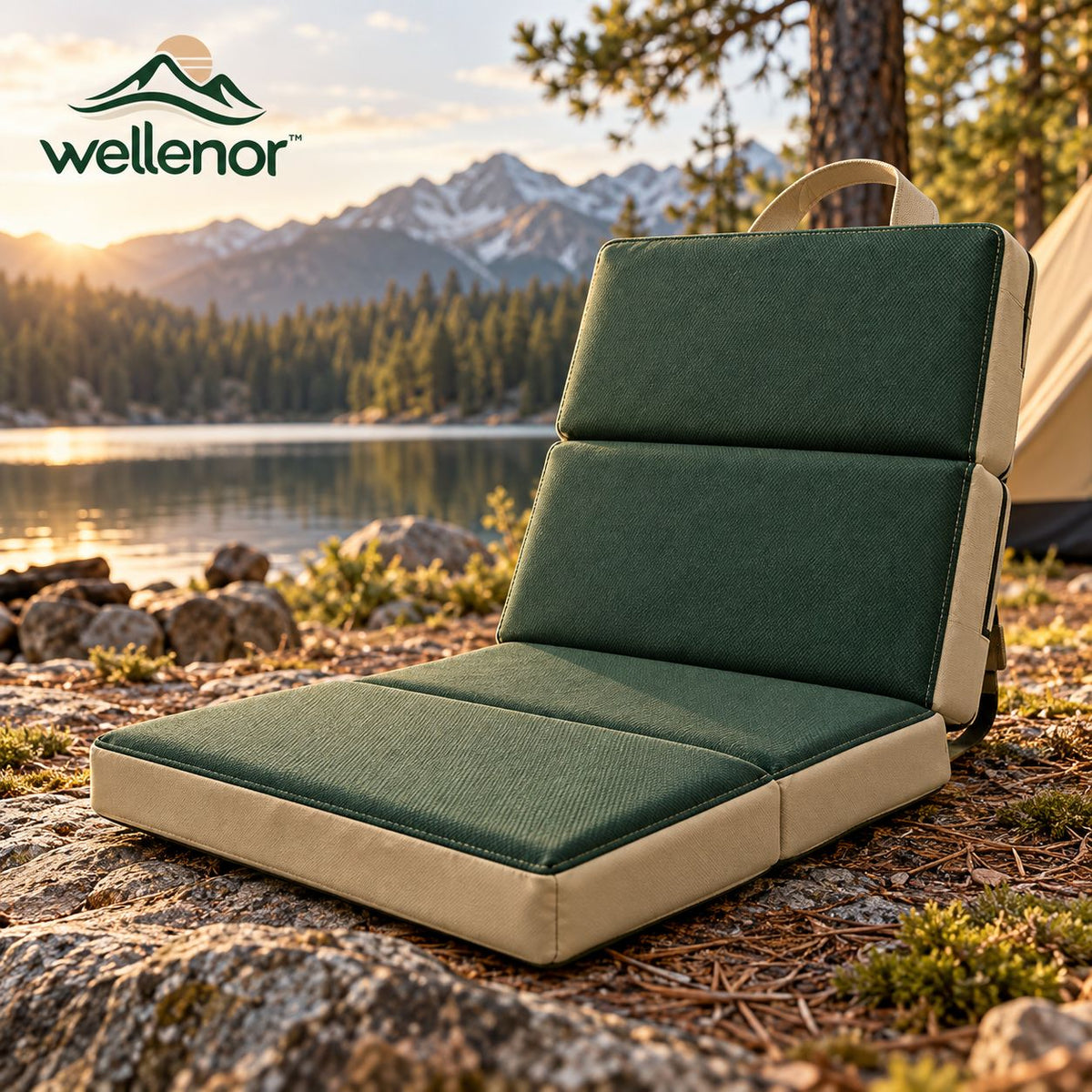 wellenor™ Foldable Camping Cushion
