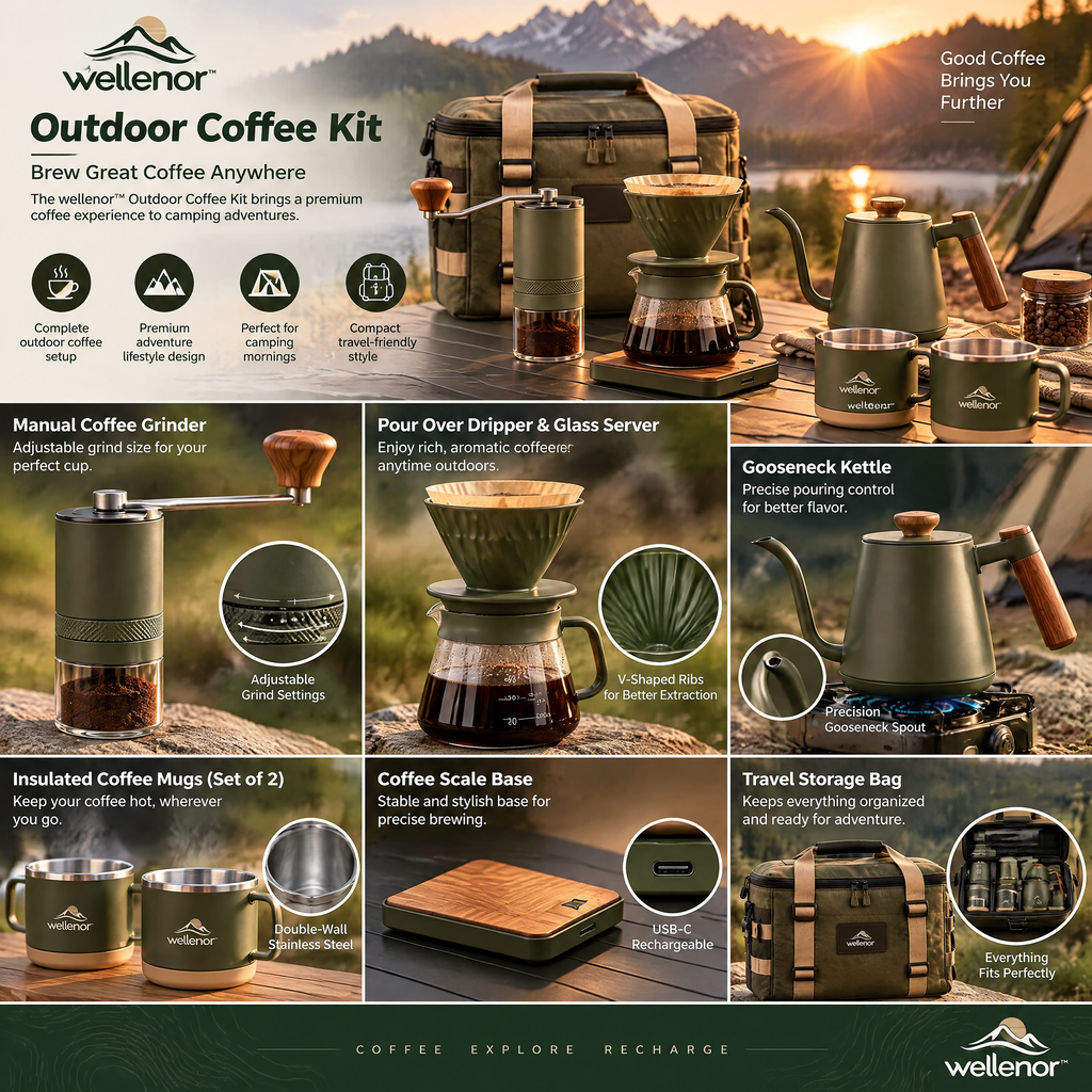 wellenor™ Outdoor Coffee Kit
